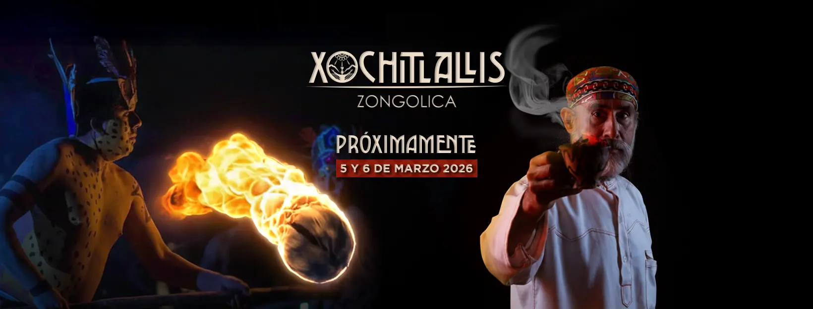 Ritual master raising copal